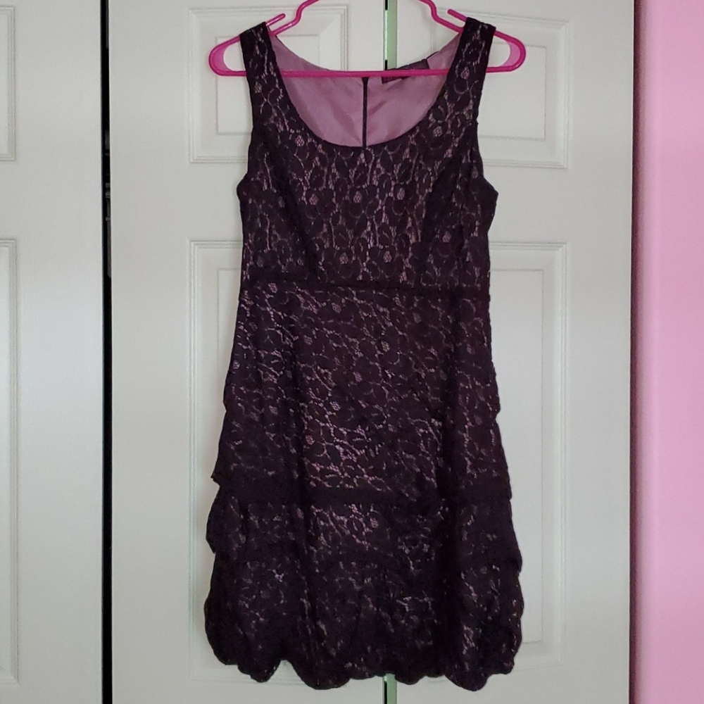 HeartSoul Black Lace Dress